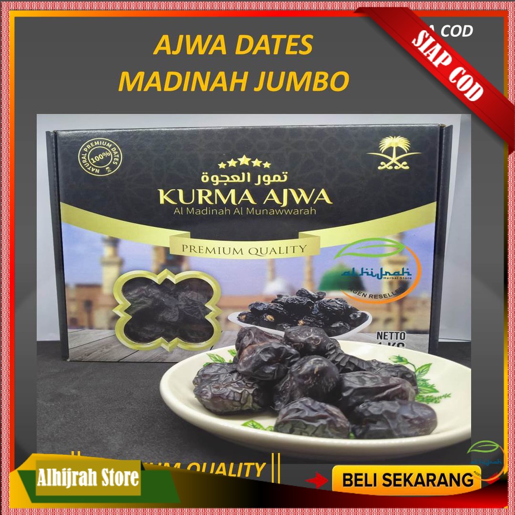 

Kurma Ajwa Premium Kurma Ajwa Madinah Asli 500gr Murah Kurma Ajwa 1kg Kurma Ajwa Aliyah Unai