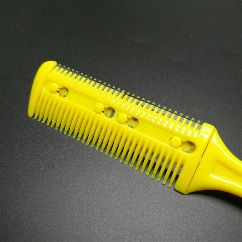 Liang Sheng Sisir Pisau Cukur Rambut Sasak Magic Comb Hair Cut Styling Double-Sided Razor - WZ2011 - Black