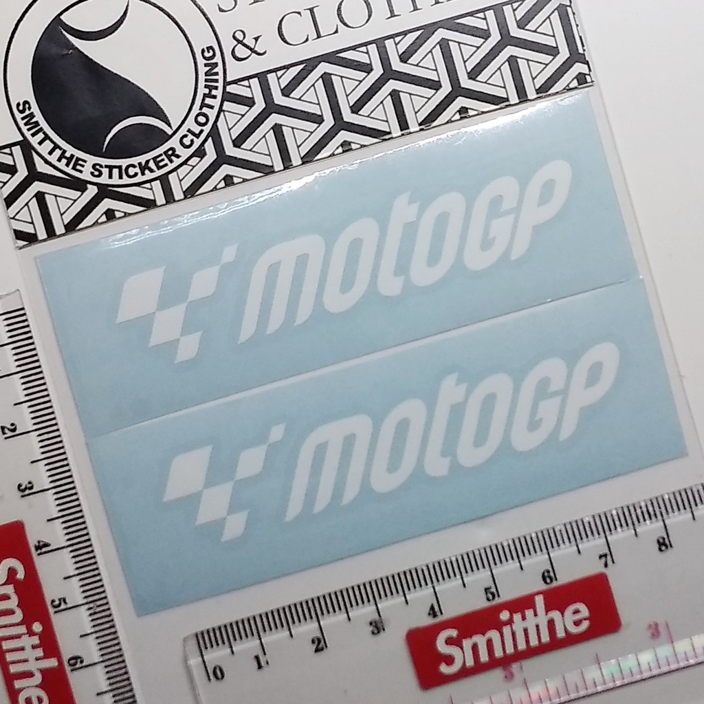 Stiker MOTOGP Logo Moto GP Cutting Sticker Motor Mobil Small