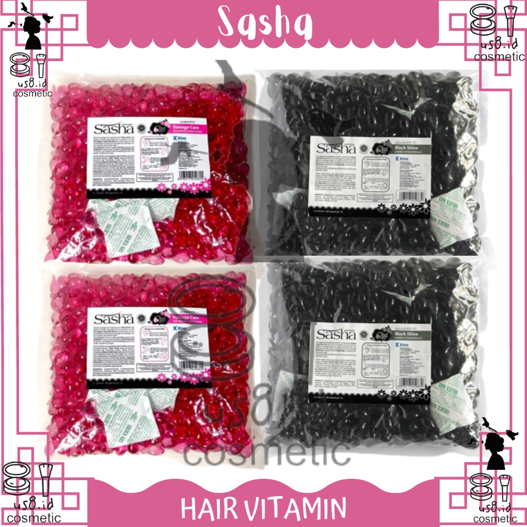 [ ECER ] SASHA VITAMIN RAMBUT HAIR VITAMIN | [ PER PCS ] | Vitamin Rambut Ecer original