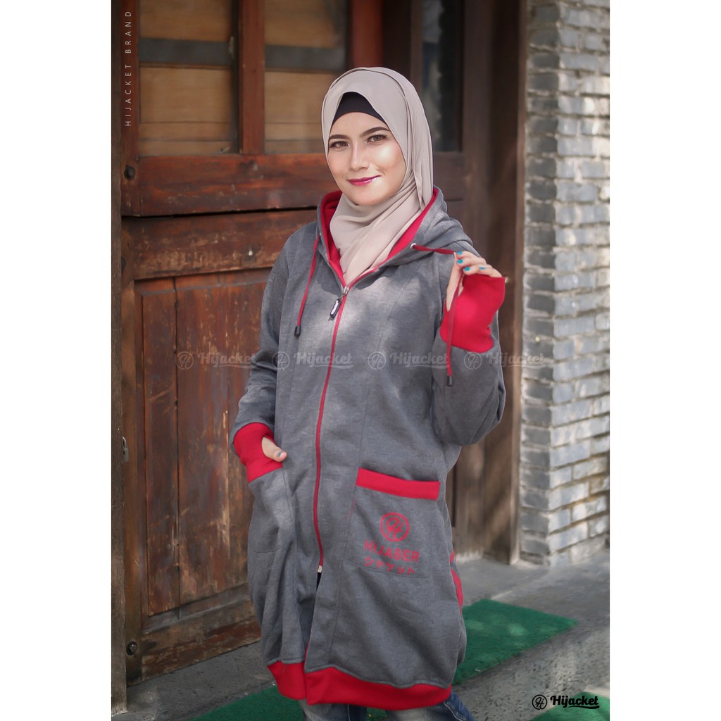 ⭐️GRATIS ONGKIR⭐️ HIJACKET YUKATA Jaket Wanita Muslimah-6