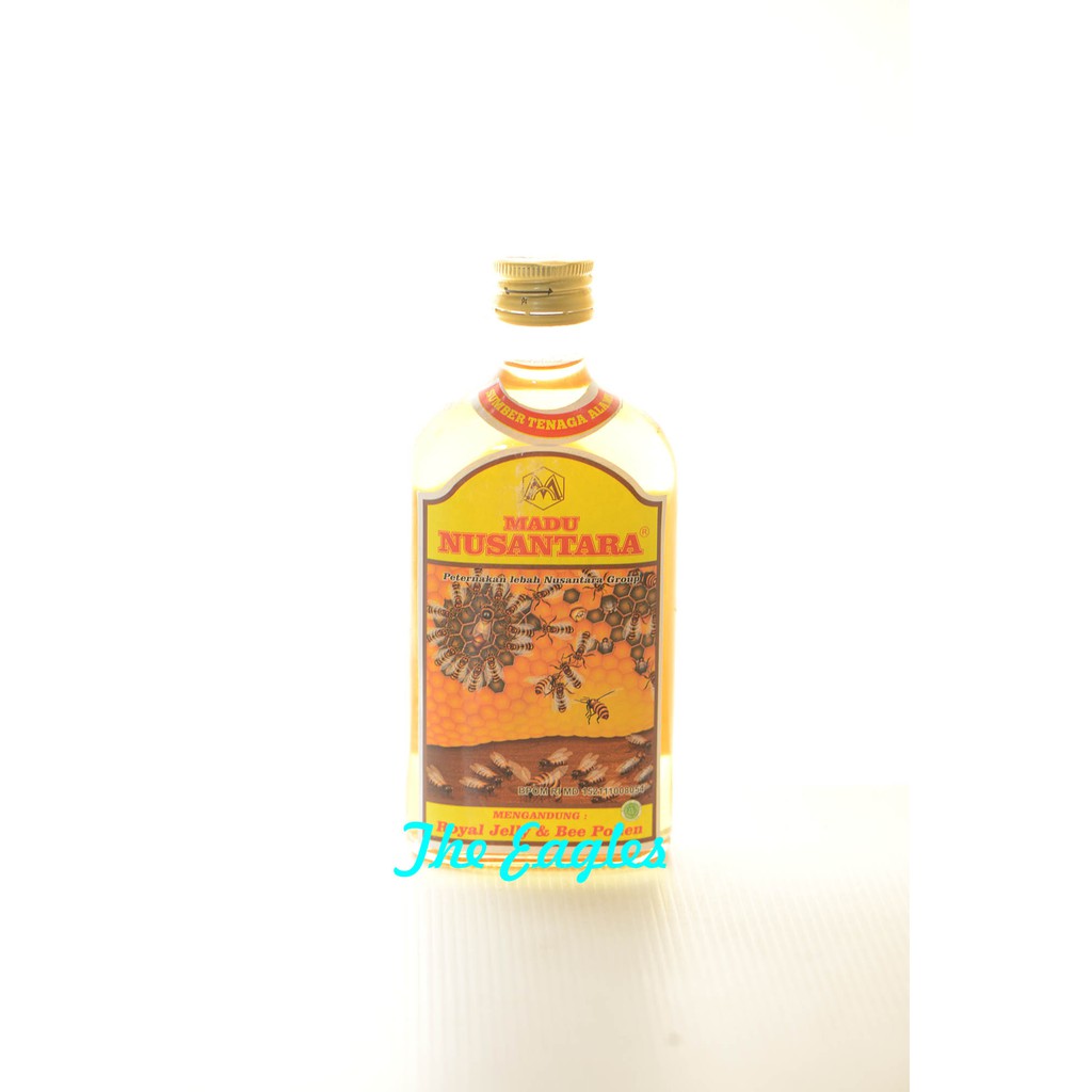 

Madu Nusantara murni dengan ROYAL JELLY dan BEE Pollen 250ml asli alami Oleh oleh khas SOLO