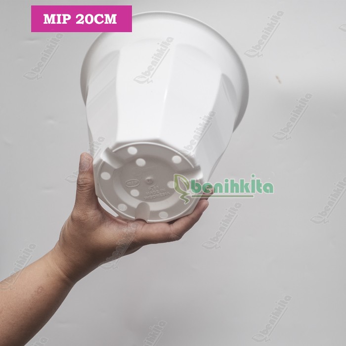 Pot Tanaman-Bunga Tinggi Warna 20cm (MIP)