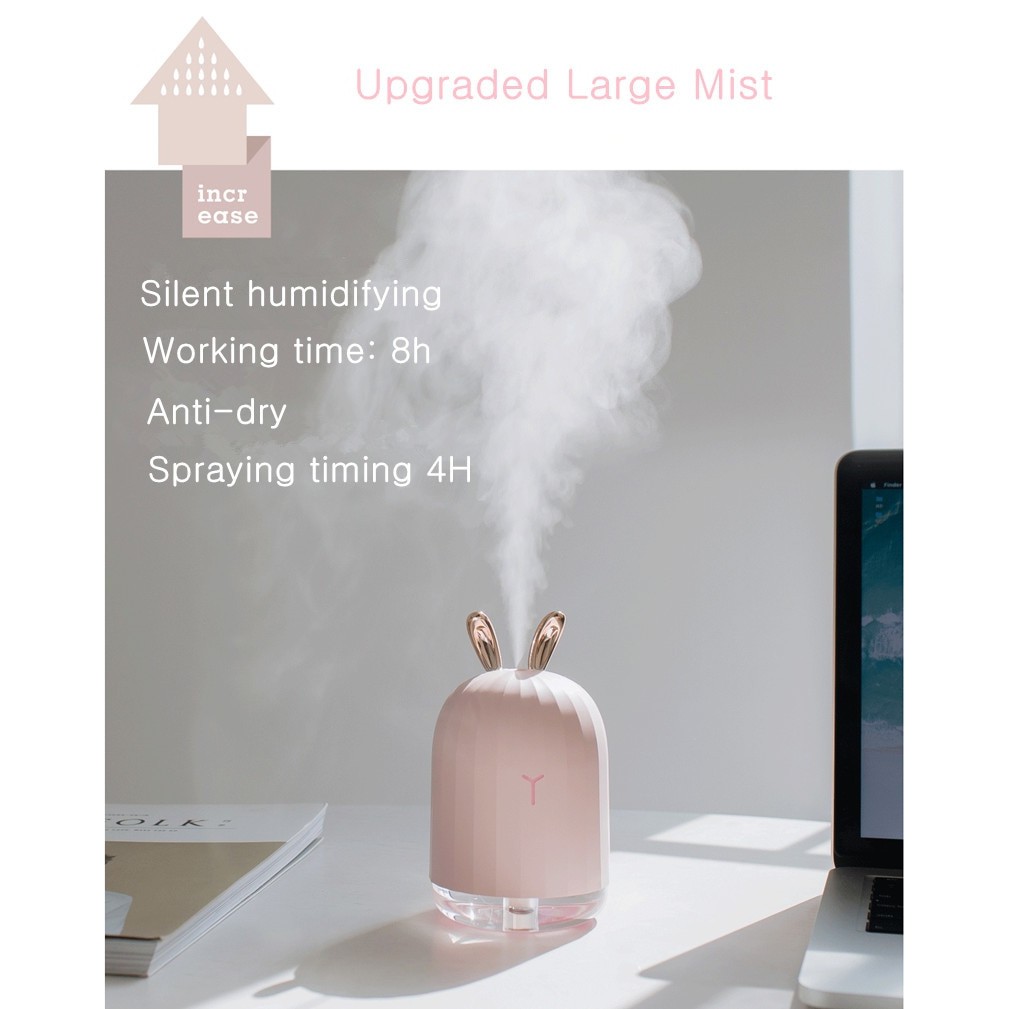 Air Humidifier Diffuser Aromatherapy 220ml Lucu Unik cocok buat Kado