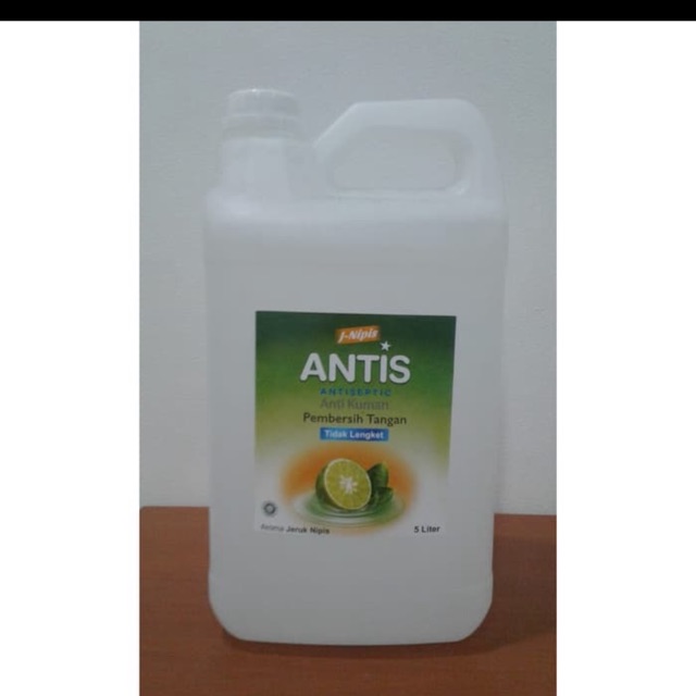 Antis Hand Sanitizer Gel 5 Liter / Handsanitizer Antis 5 Liter Murah Stock terbatas