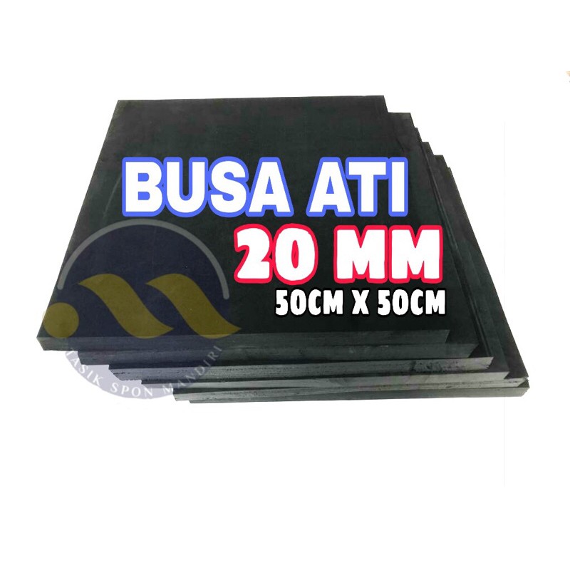 Spon Ati Tebal / Busa Ati / Spon / Busa Hati / Spon Eva Tebal 2cm (50cm x 50cm)