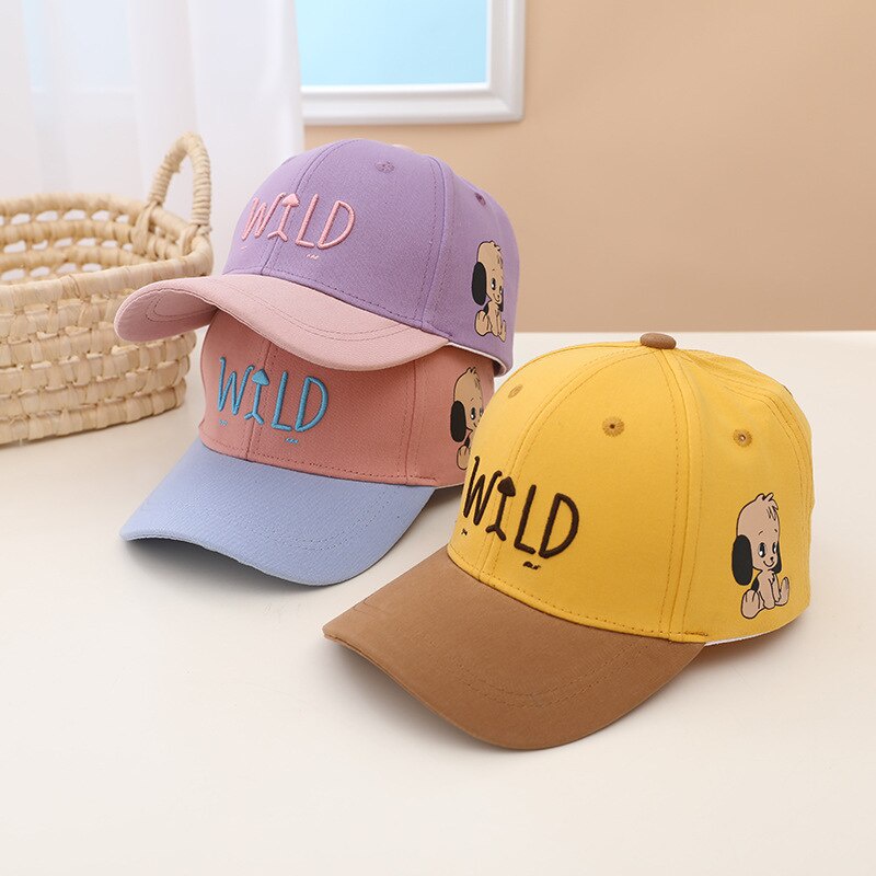 TOPI ANAK Perempuan Laki Laki LUCU Bordir Wild / Topi Anak Laki laki Perempuan