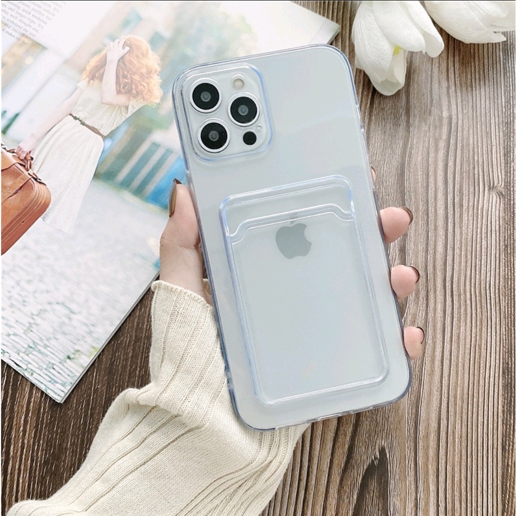 CLEAR CAMERA PROTECTION Kamera CARD Holder Kartu iphone 6 6s 6+ 6s+ 7 8 7+ 8+ SE2 X XR XS MAX 11 12 13 14 PRO MAX 12 MINI 14 Plus Case Cover Casing
