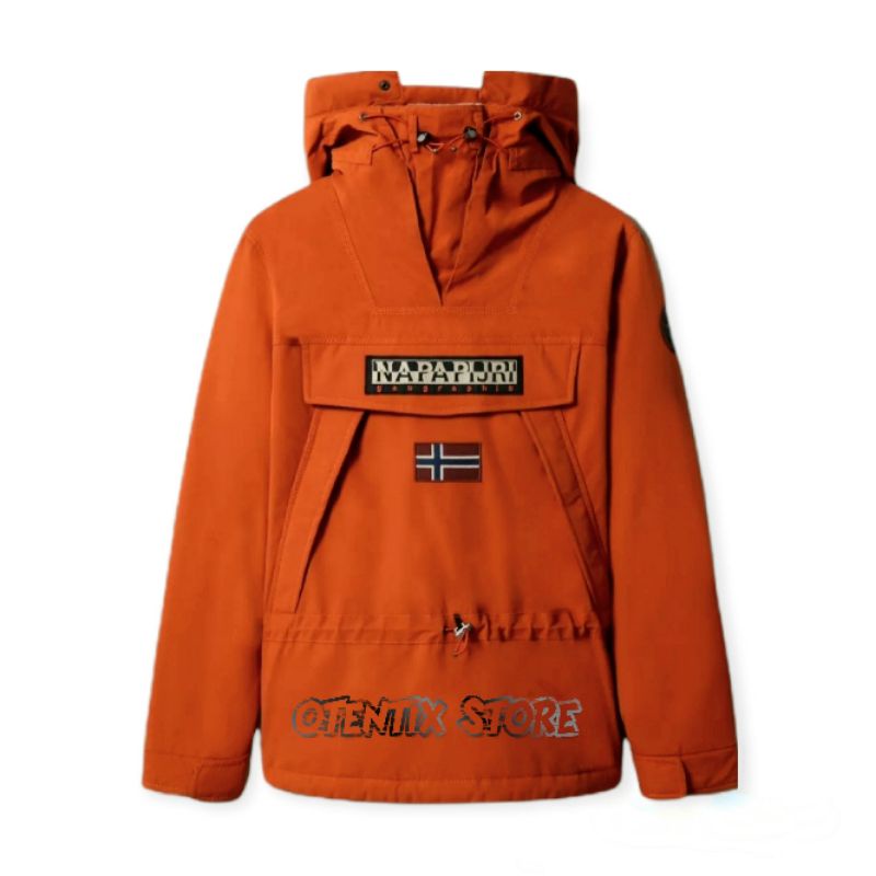 Napapijri Skidoo Anorak Jacket - Orange