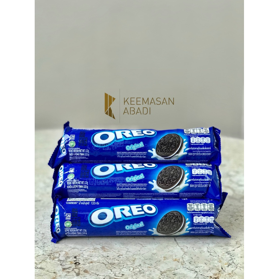 

Biskuit Oreo Vanila Original 133 gr