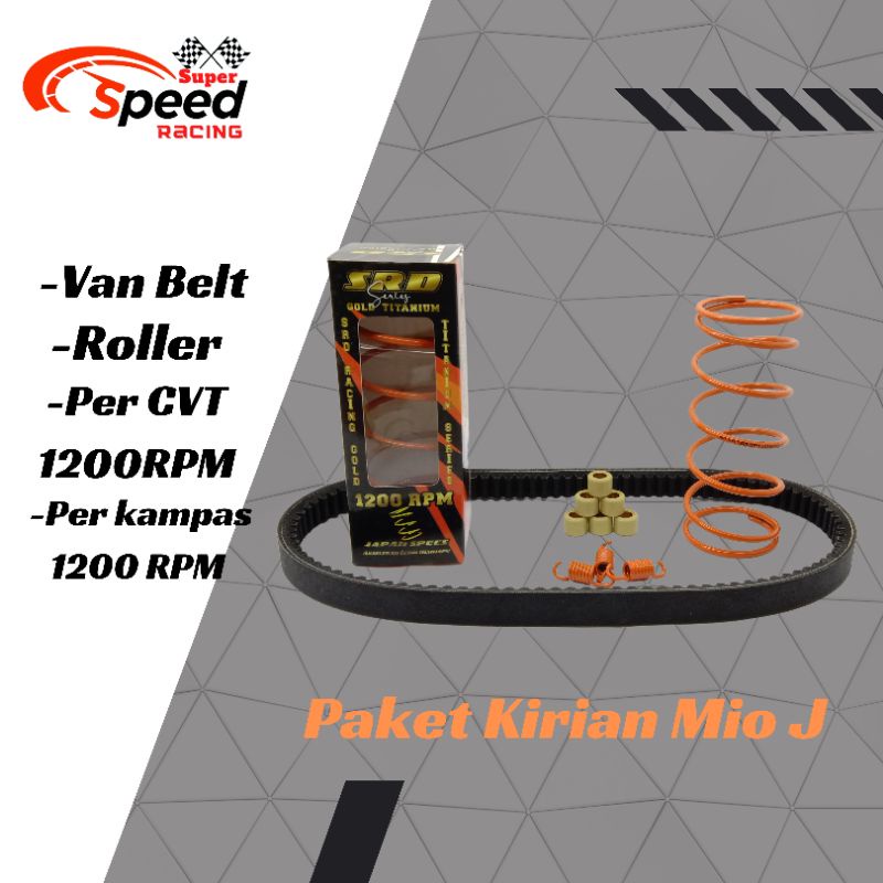 PAKET KIRIAN MIO J MIO 1200 RPM SUPER SPEED RACING
