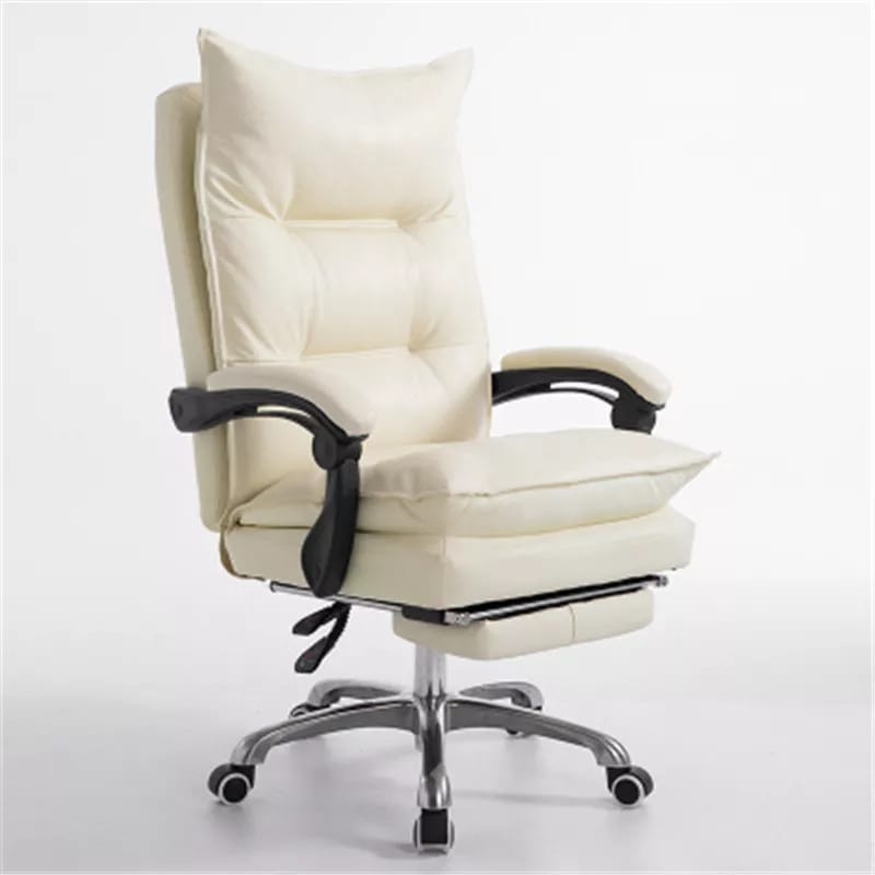 Kursi Direktur Kursi Kerja Kursi Kantor Footrest Bangku Eksekutif 1000-1200 White