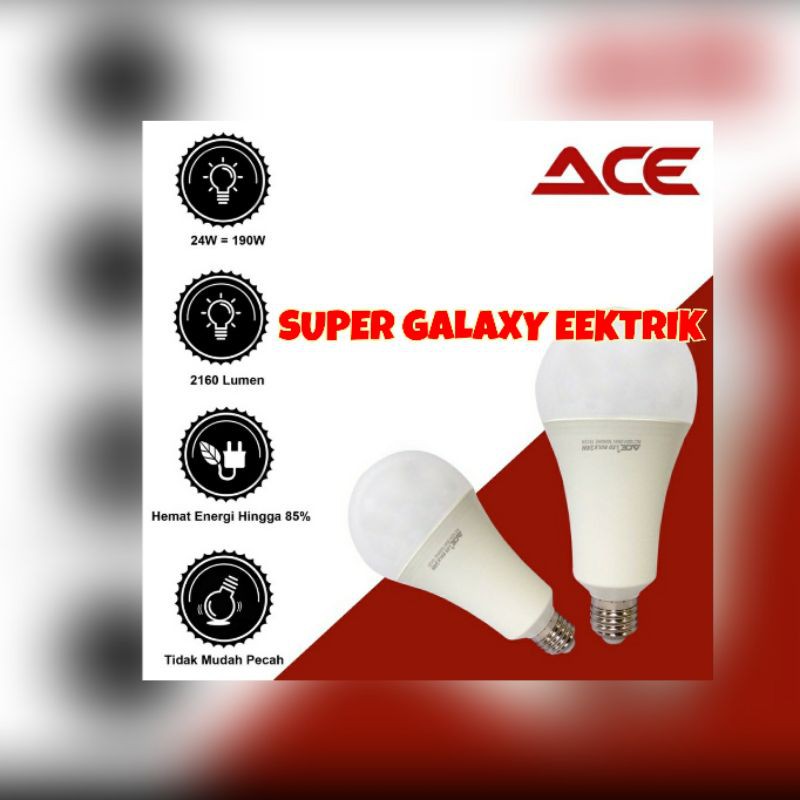 Lampu LED ACE 24W