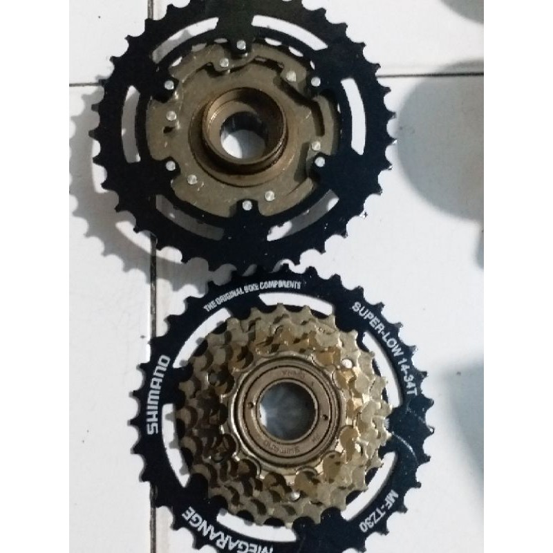 sproket sepeda minion, federal, lipat 6speed mengarange shimano ulir