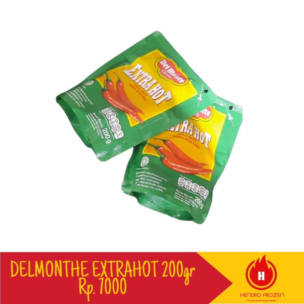 

SAUCE DELMONTE EXTRAHOT 200gr