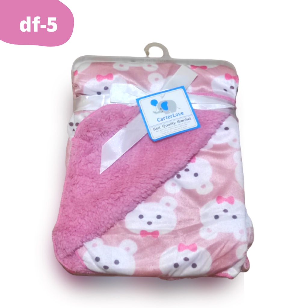 Selimut Bayi Lembut Double Fleece Jumbo