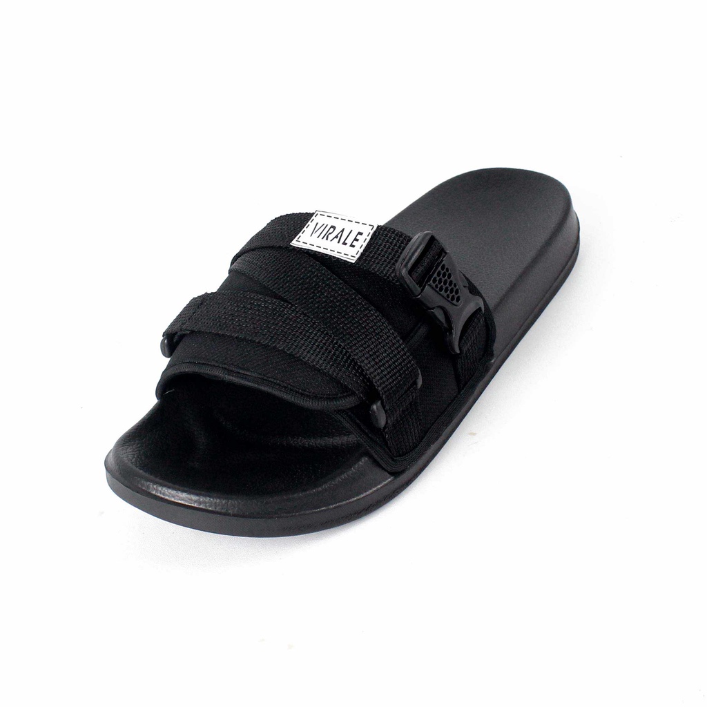 Sandal Slide Pria Wanita Kekinian Trendy Model Baru SWH PL 01