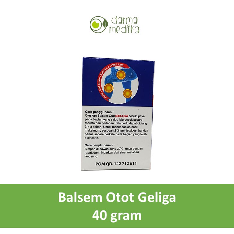 Balsem Geliga 40gram 40grm