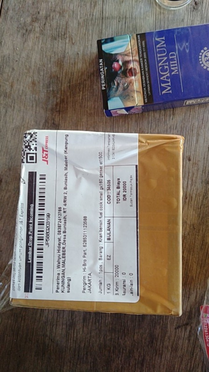 Kran Bensin Fuel Cock Small Gx160 Genset Et1500