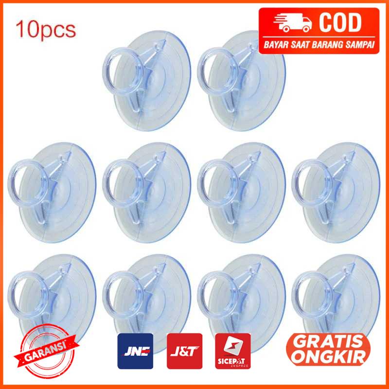 Alat Tempel Dinding Suction Cup Hook 45 mm 10 PCS ZLQ1718