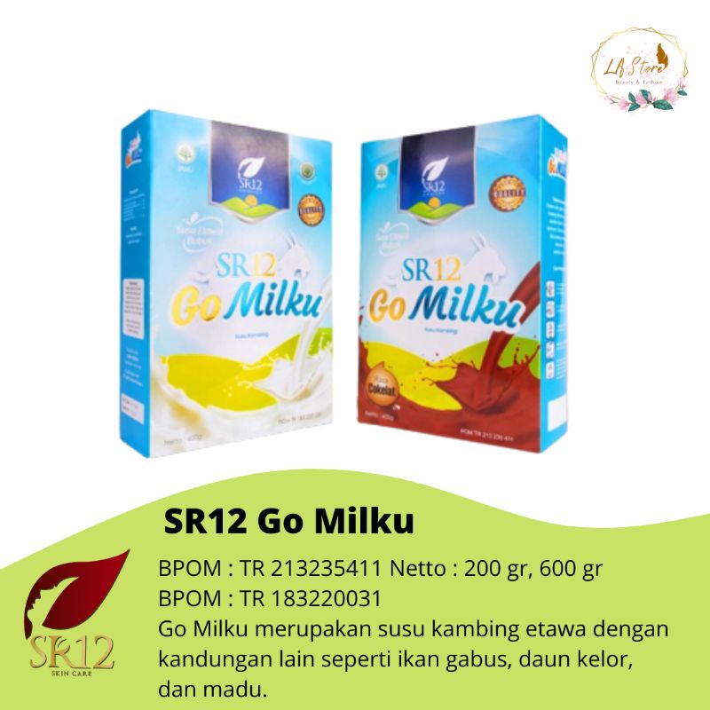 

BESTSELLER Go Milku SR12 / Susu Kambing Etawa /