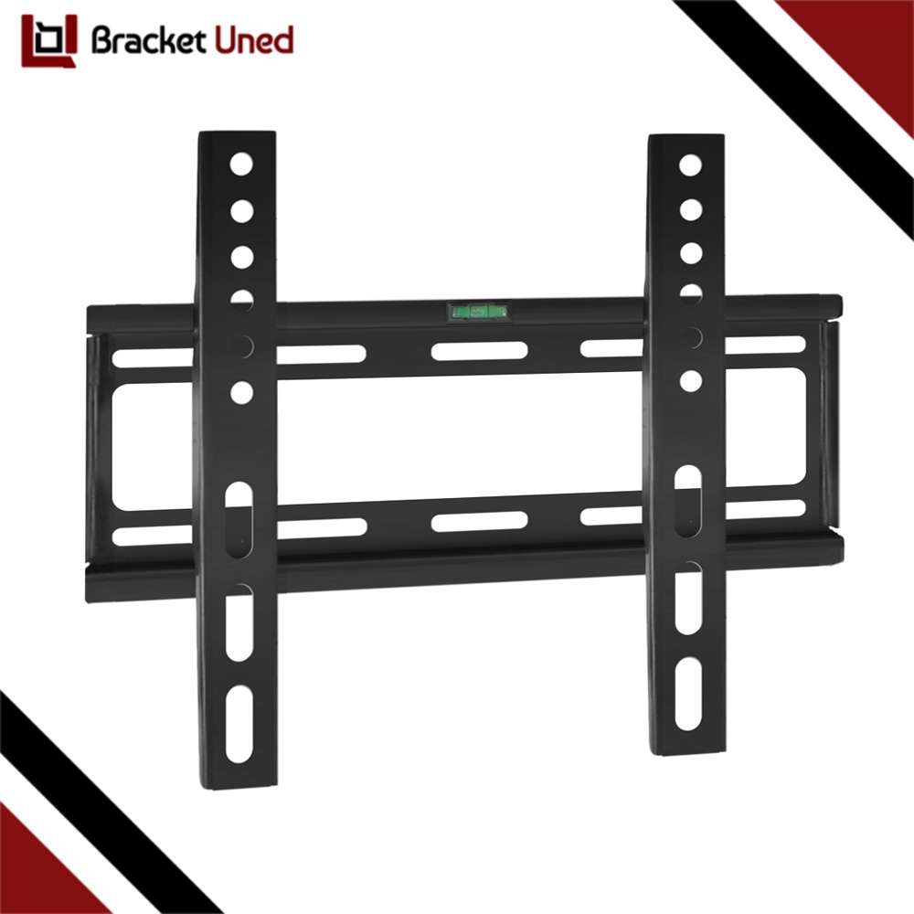 Braket Breket Bracket TV Monitor 32 24 22 20 19 17 TV LED LCD Tegak Fixed Super Slim Waterpass Import