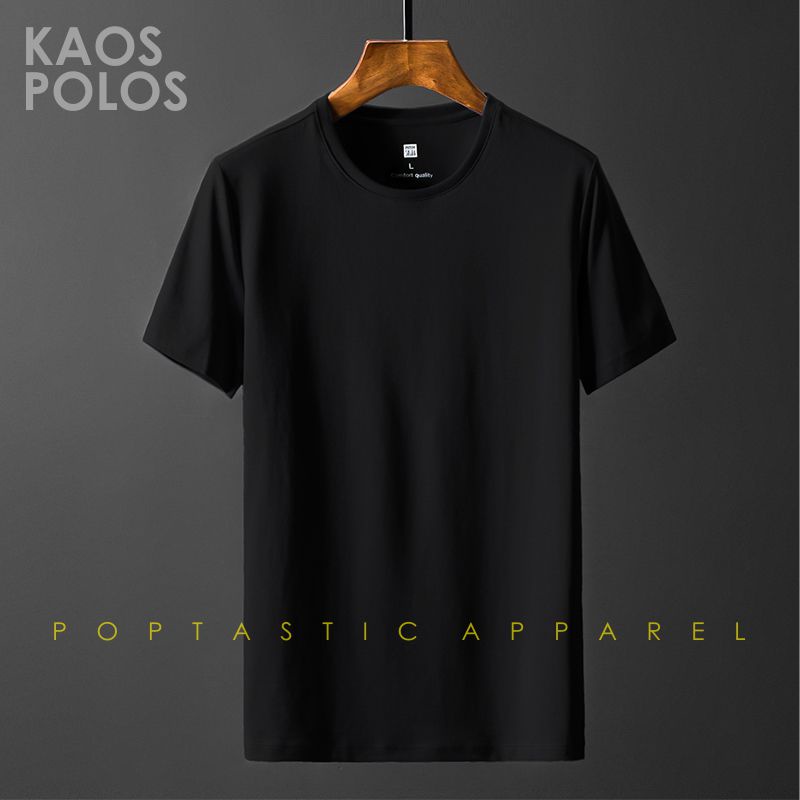 NEW KAOS POLOS LENGAN PENDEK UNISEX COTTON COMBED 30S