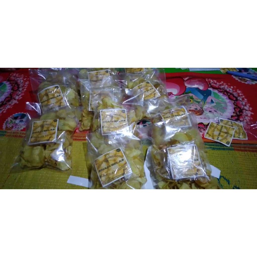 

KERIPIK SINGKONG [ENAM BELAS] | Camilan Sehat