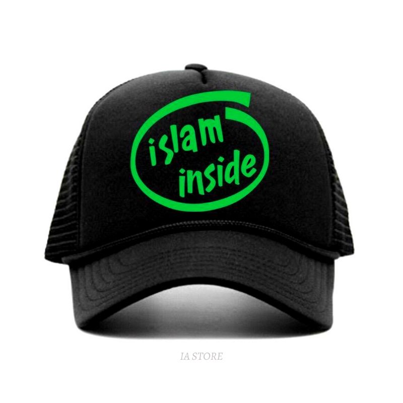 Topi Trucker Jaring Custom Islam Inside