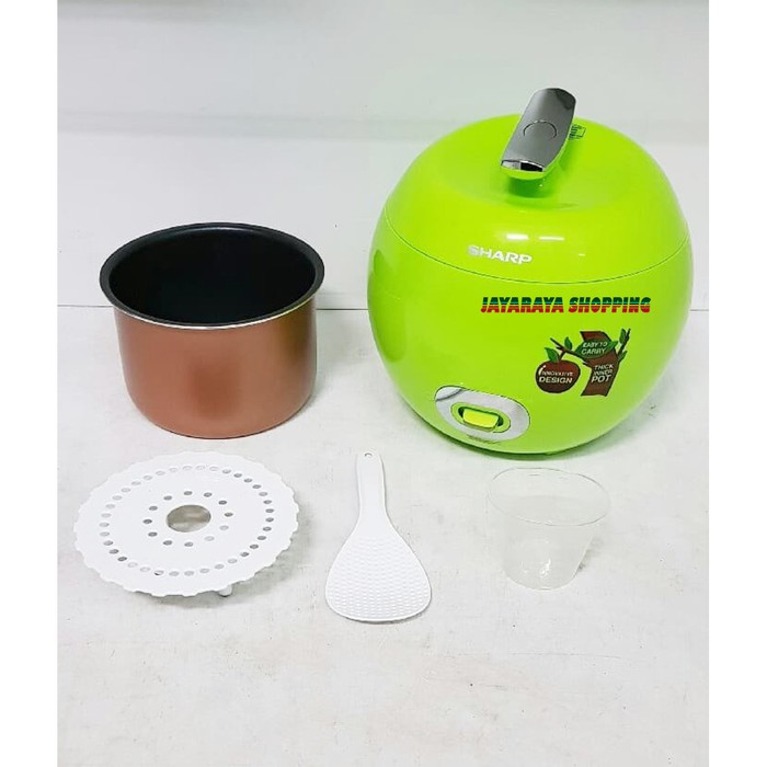 Magic Com Apel Sharp KSP8MYGR – Rice Cooker 0.8 Liter Brand : Sharp