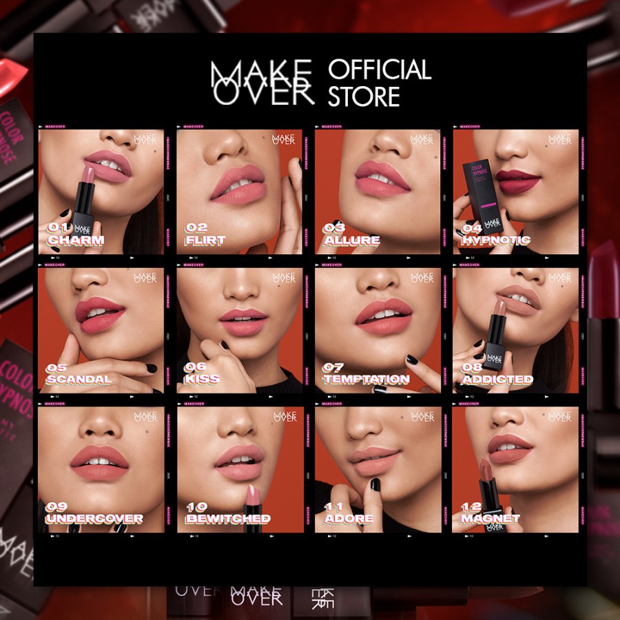 ★ BB ★ Make Over Color Hypnose Creamy Lip Matte