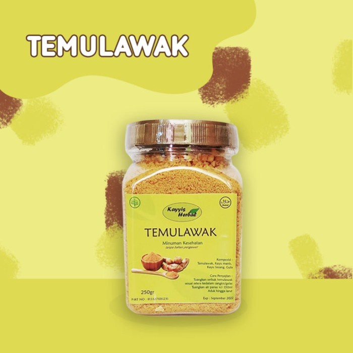 

Minuman Temulawak Bubuk Instan Kayiss Herbal Kemasan Botol KYS002