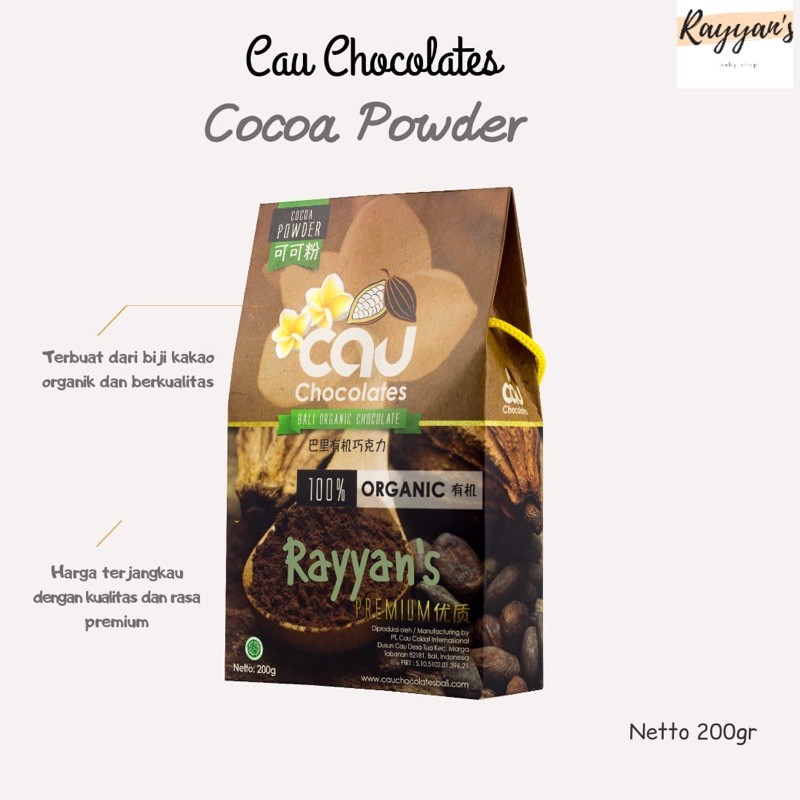 

Cocoa Powder Organik Cau Chocolates