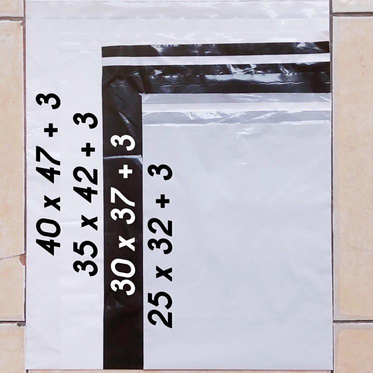 

Harga Obral JFK plastik packing POLYMAILER 35x45 0.4 100 lembar plastik lem RI Diskon Promo`