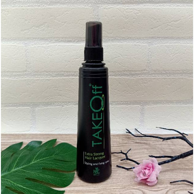 NR Take Off / TakeOff Hair Spray Non Aerosol 200ml Hairspray Rambut Profesion
