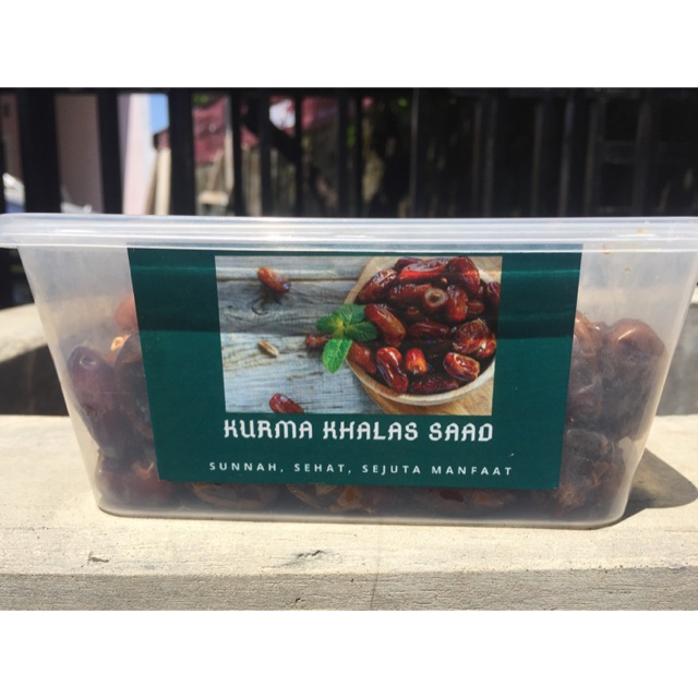 

Kurma khalas saad, 500gram