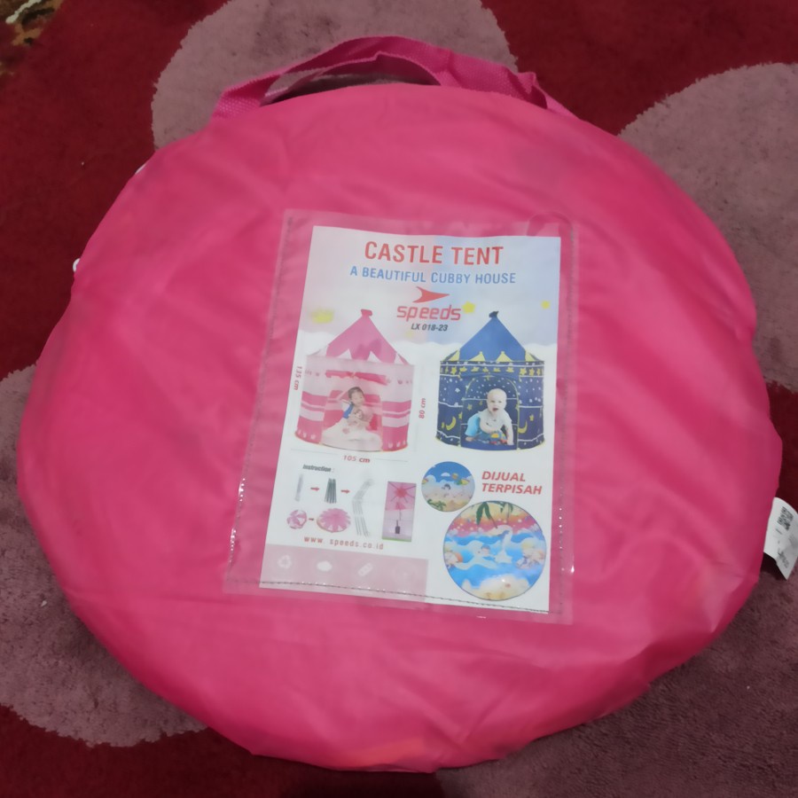 TENDA MAINAN ANAK WARNA PINK