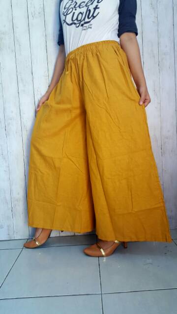  Celana  Kulot  Katun Rami XXXL Super Jumbo  model  Payung 