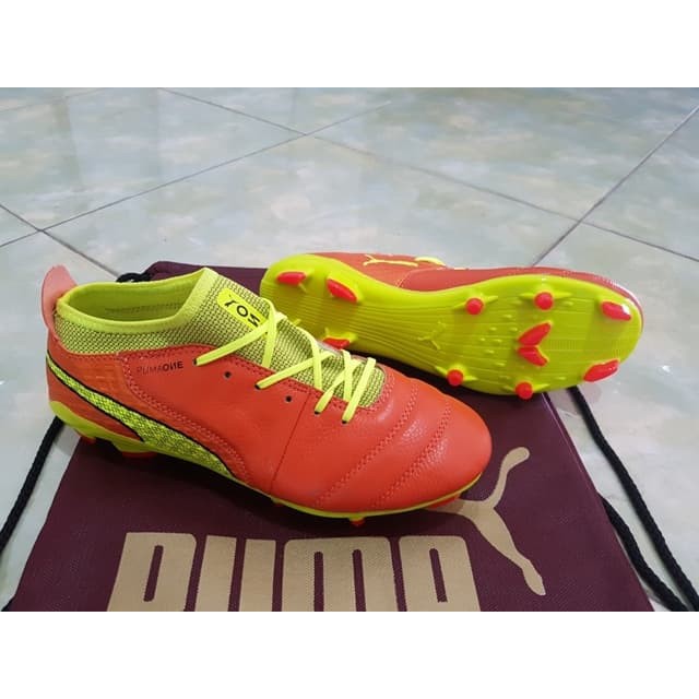 Soccer Puma ONE 17.1 FG - Hi Vis Yellow