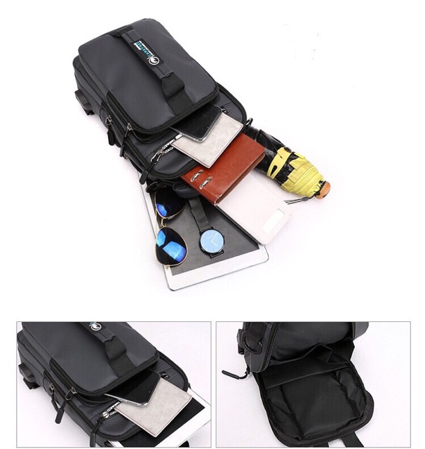 Tas selempang ransel multifungsi waterproof staye professional