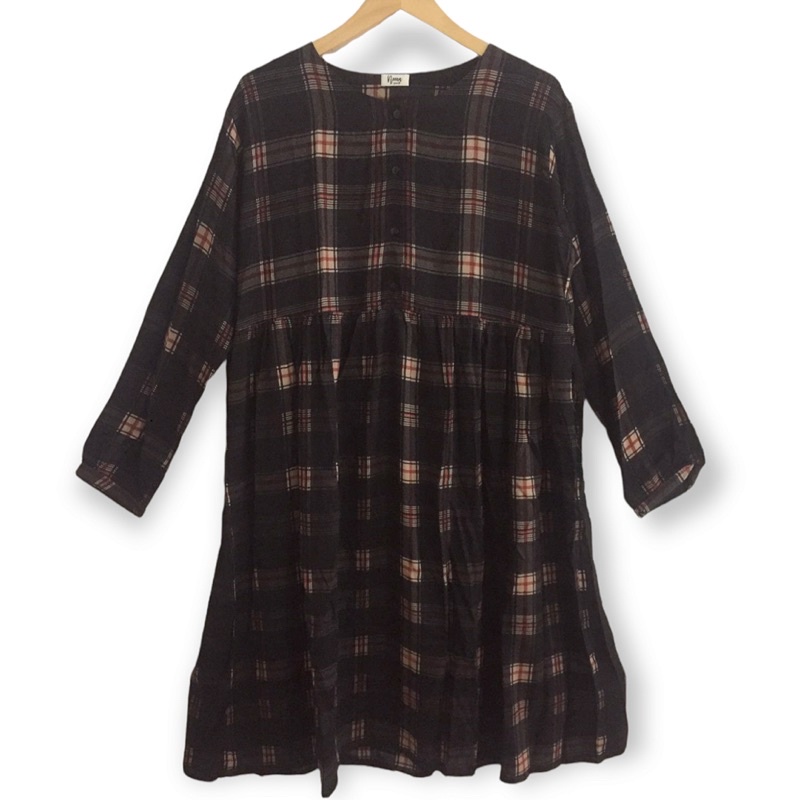 Tunik Wanita Lengan Panjang Hitam