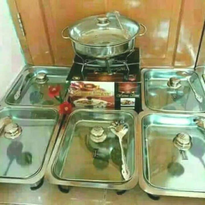 STAINLESS SET PRASMANAN | SET PRASMANAN | STAINLESS TRMPAT PRASMANAN