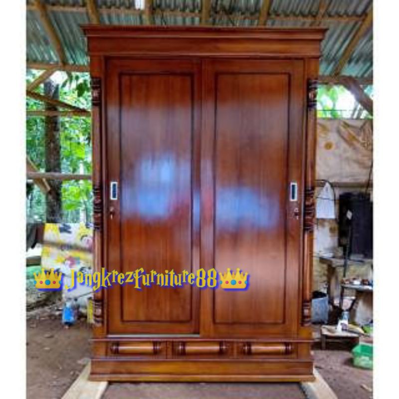 LEMARI MINIMALIS SLIDING PINTU2