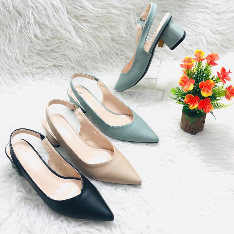 @Onecollection.shoes,New High heels TMT 9833-1 Tumit Balok Terbaru