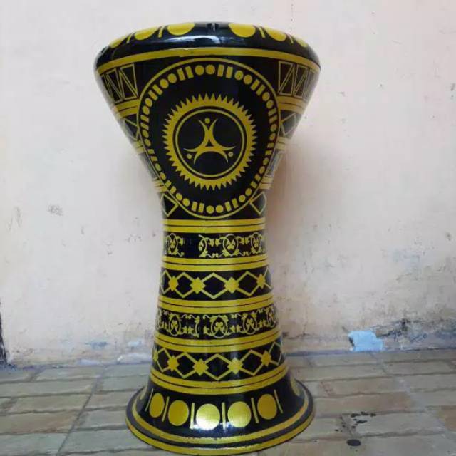 Darbuka calti dumbuk istimewa motif timur tengah batik alexandria aha Remo percusion power beat g