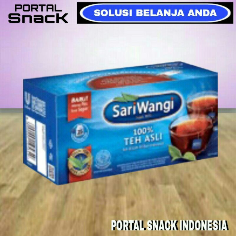 

SARI WANGI 100% Teh asli celup isi 25 kantong