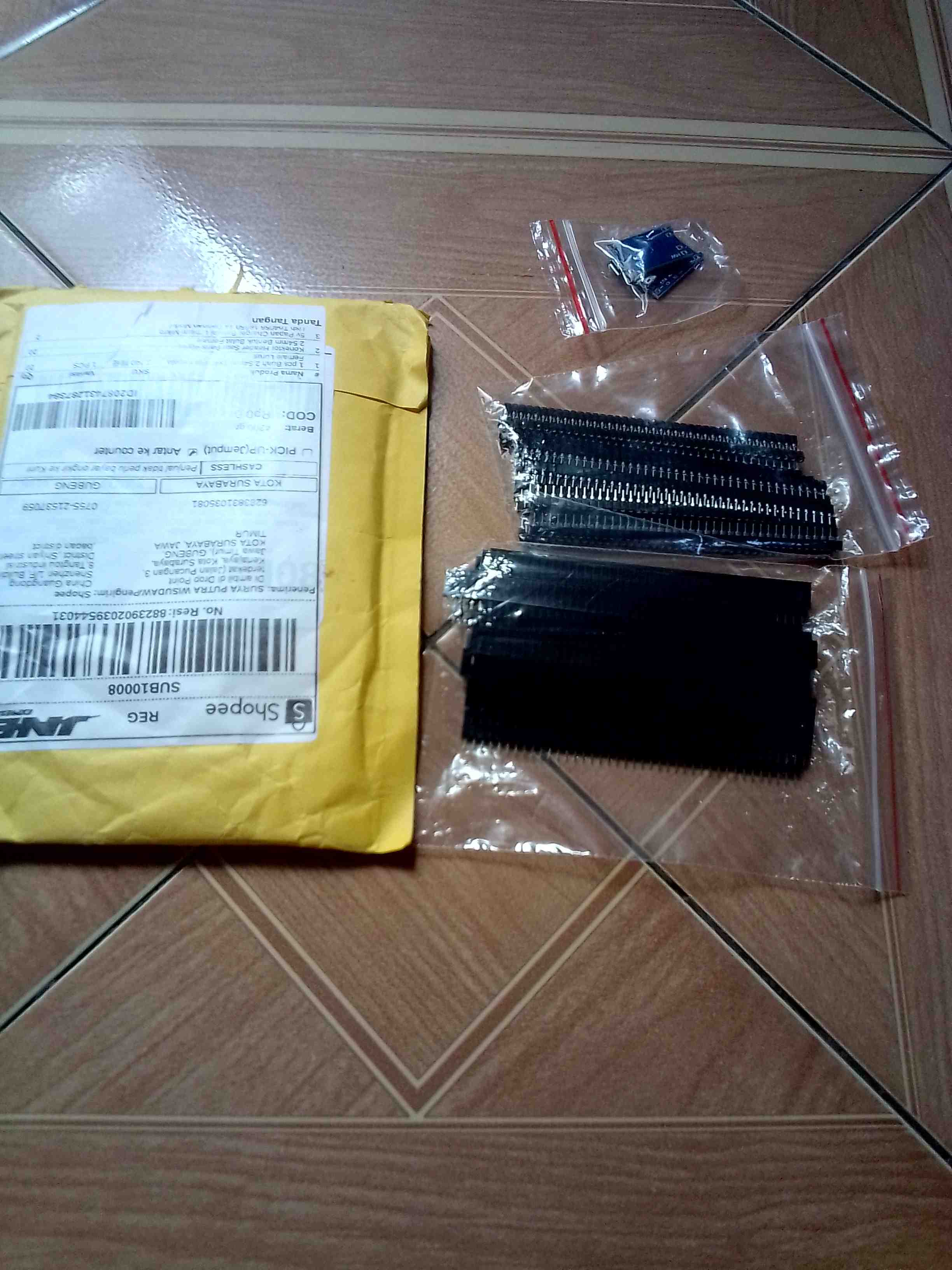 Xinxxin101 Konektor Header Satu Baris 40pin 2.54mm Bentuk Bulat Female