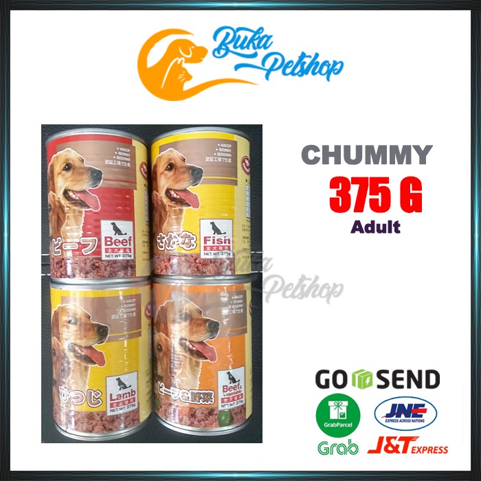 Makanan Anjing / Chummy Dog 375g