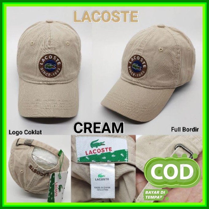 Topi Sport Olahraga Sepeda Golf Senam Pantai Zumba Tenis Lari Wan ZG794 Topi Lacoste Golf Baseball U