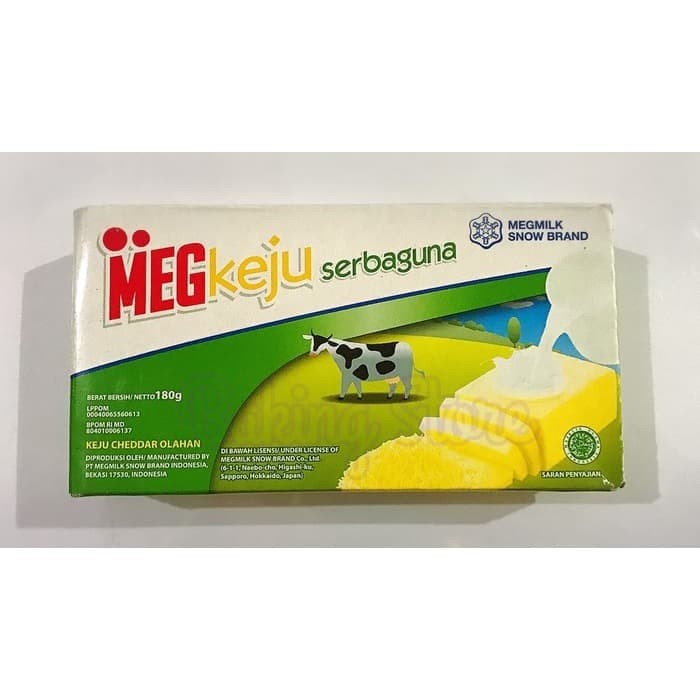 Keju Cheddar Meg Meg 48x165gr